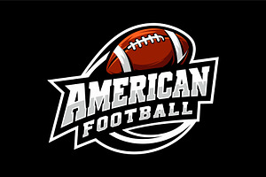 American Football Sports logo