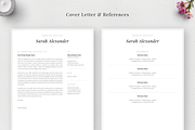Modern & Chic Resume Template Sarah, a Resume Template by Olympia Resume (Thumbnail 4 of 6)