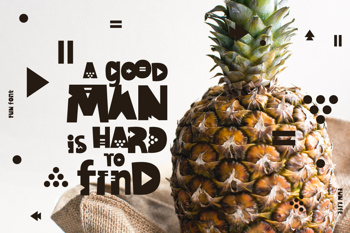 Bekabuga Display Font preview 2