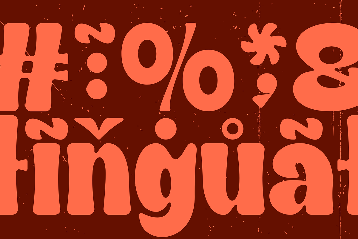 Cintag – Retro Bold Display Font, a Sans Serif Font by MaikoHatta (Photo 7 of 7)