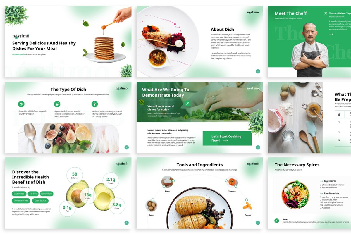Nostimo - Demonstration Keynote, a Presentation Template by SlideFactory (Photo 2 of 4)