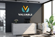 PSD Reception Room Logo Mockup, a Product Mockup by Ayy (Thumbnail 4 of 11)