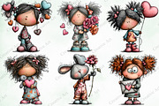 Whimsical Valentine Companions, an Illustration by Creative Art (Thumbnail 6 of 11)