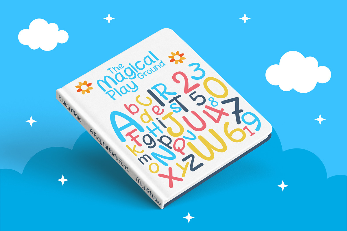 Kiddy Mello - Display Font, a Font by Mily Studio (Photo 2 of 10)