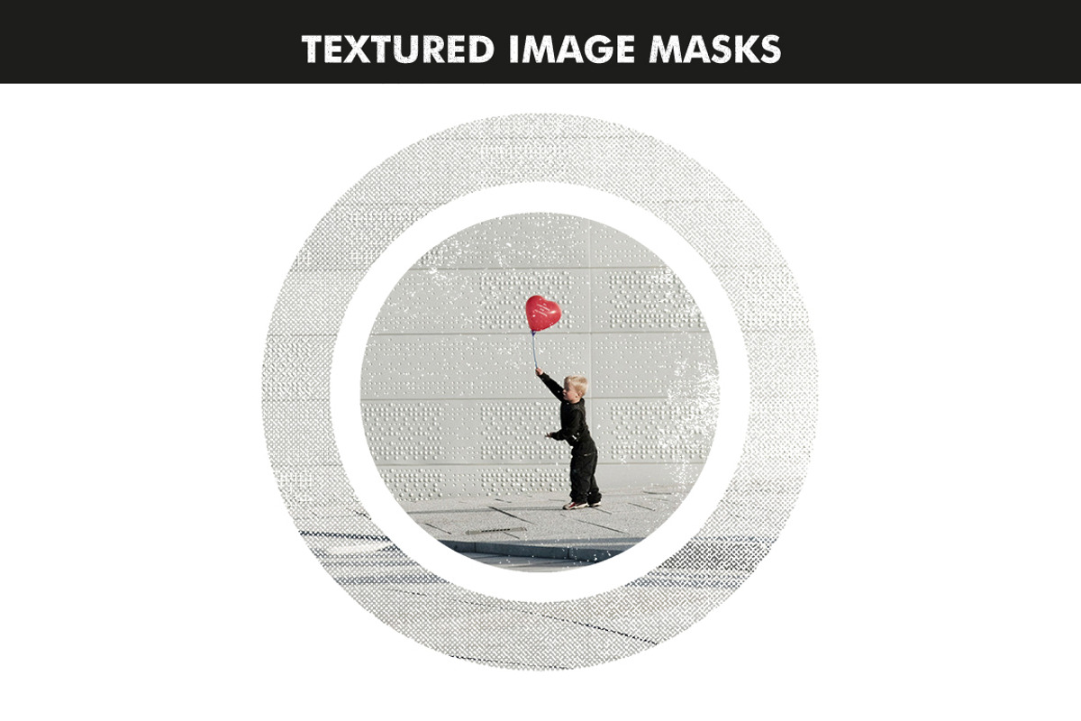 Textured Image Masks