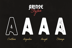 Arinoe - Vintage Font