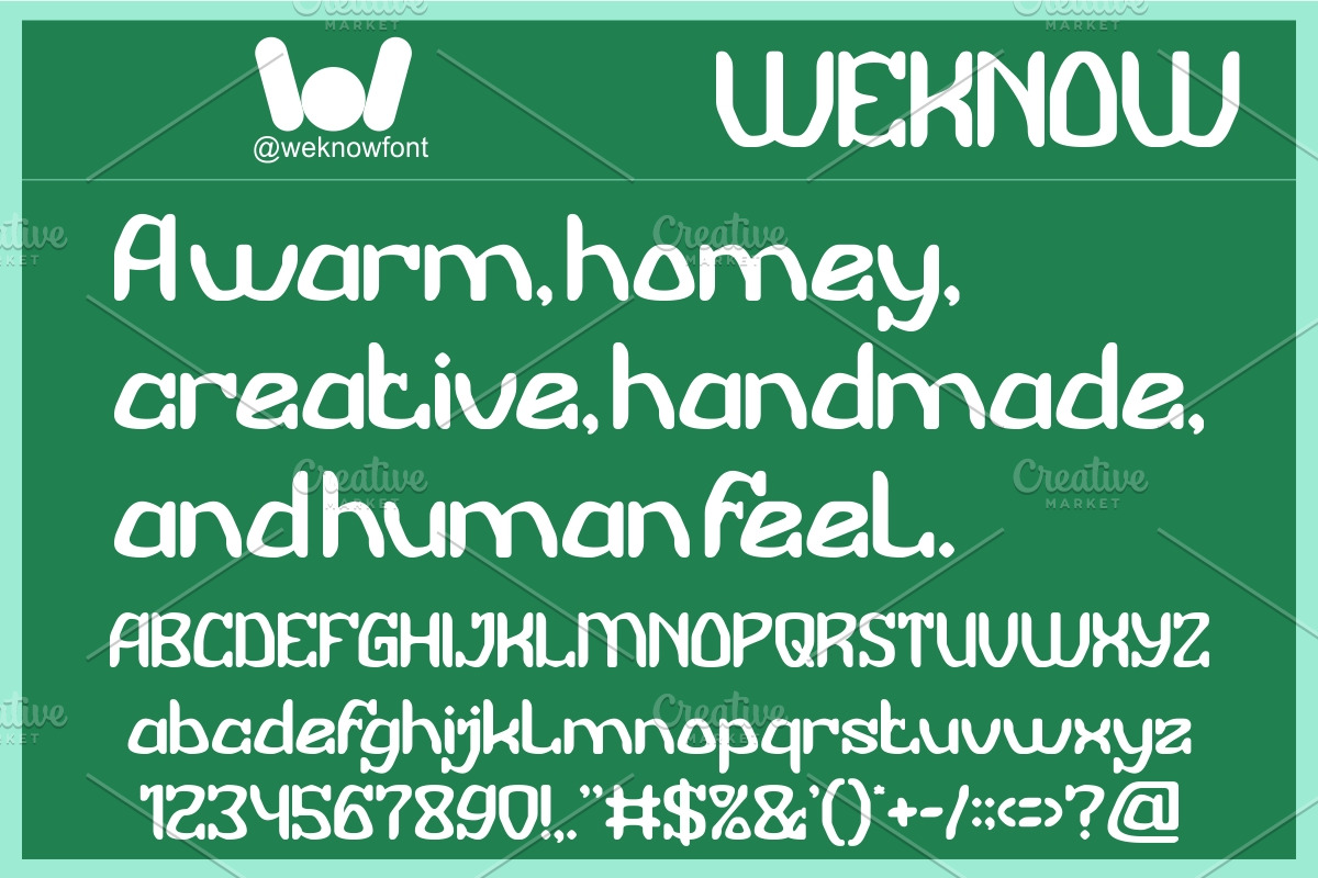 Jumping Frog, a Handwritten Font by weknow (Photo 5 of 8)