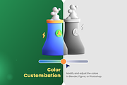 3D Energy Icons, an Environmental 3D Model by Flat Icons (Thumbnail 3 of 8)