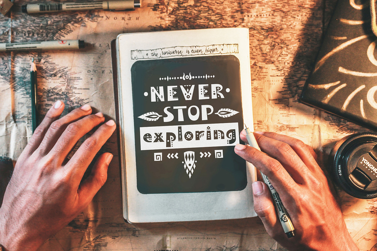 Tabu - Tribal Font Family preview 6