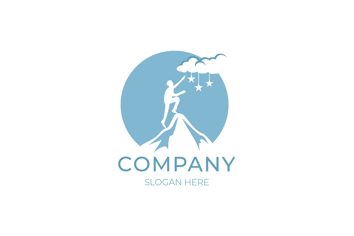Dream fantasy touch the sky logo, a Branding & Logo Template by Medianeka (Photo 2 of 3)