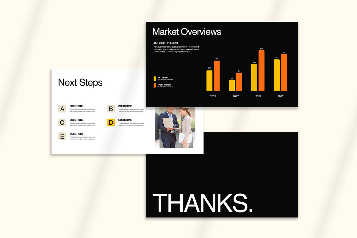 Brand Proposal Presentation Template, a Presentation Template by Oriofix (Photo 3 of 8)