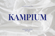 Kampium Serif Font
