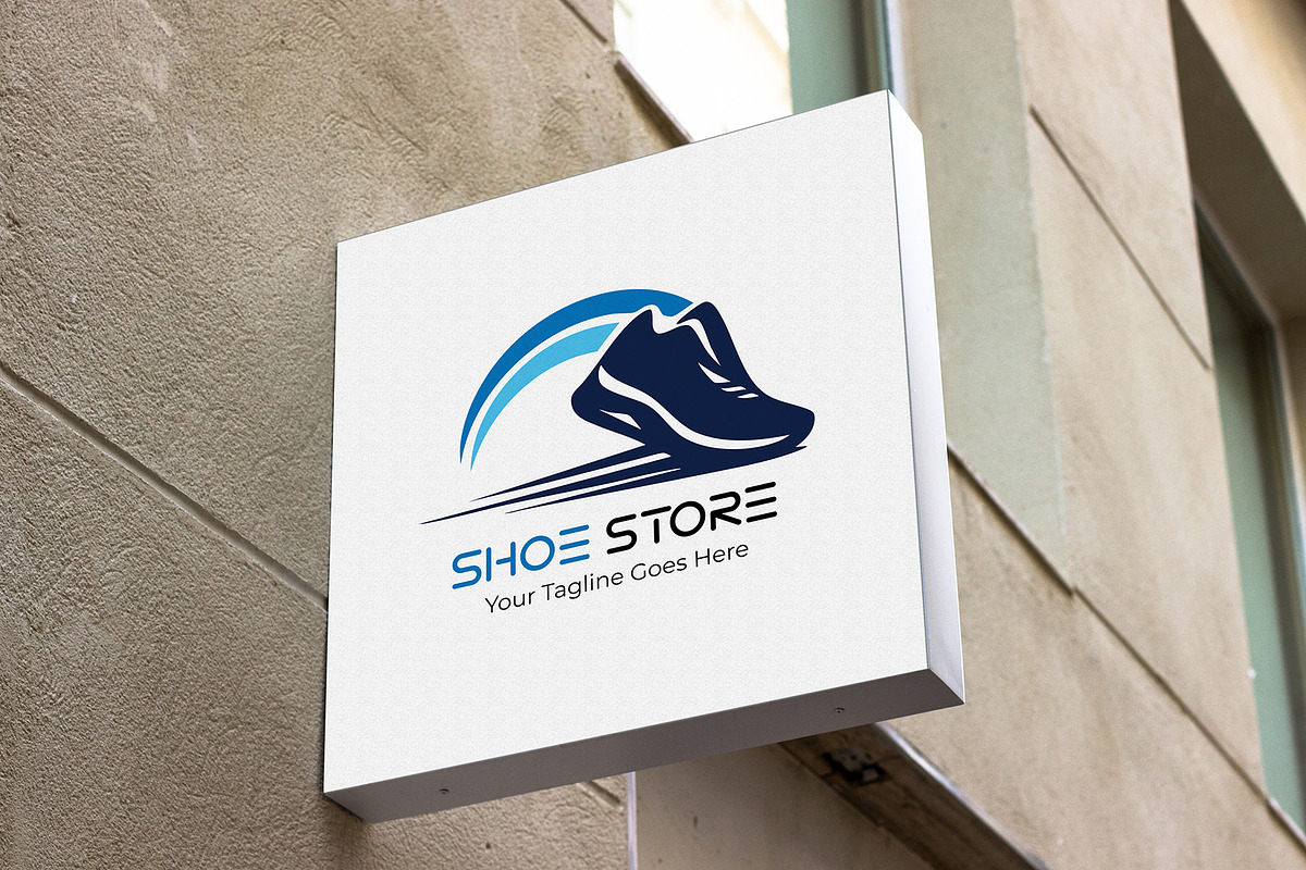 Custom Shoe Store Logo Design, a Branding & Logo Template by YUDesignStore (Photo 3 of 7)