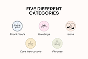 Packaging Stickers Template, a Marketing Template by denofdreamers (Thumbnail 3 of 6)