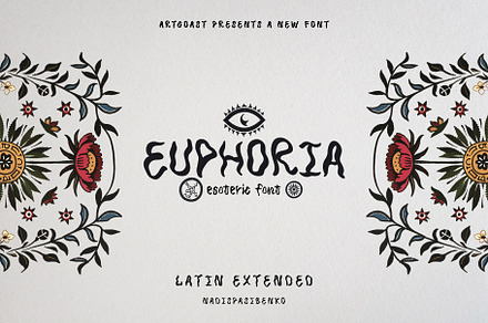 Euphoria Esoteric Font