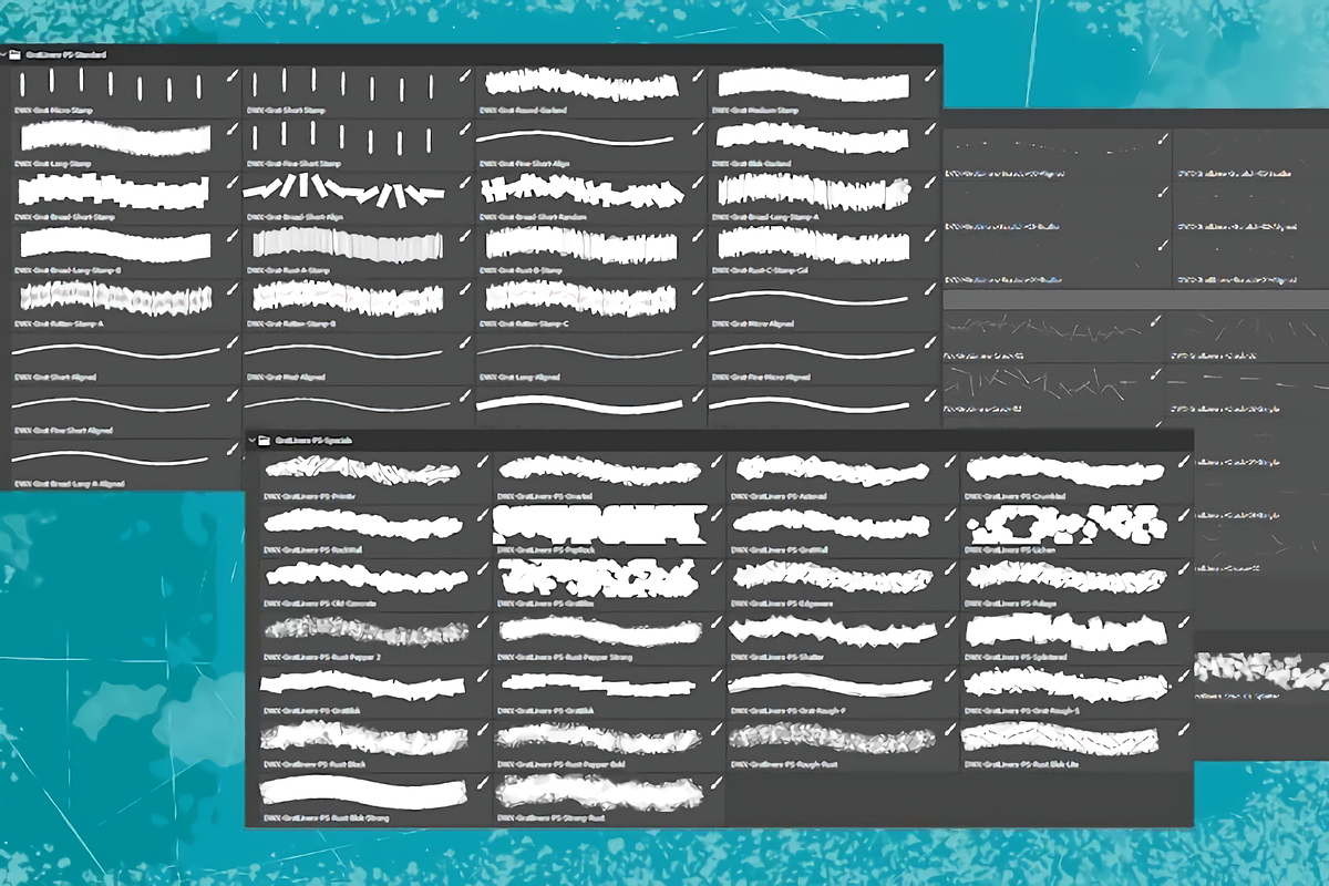 GrotBoxes - PhotoShop Edition, a Brush Add-On by DonkeyWorx (Photo 5 of 7)