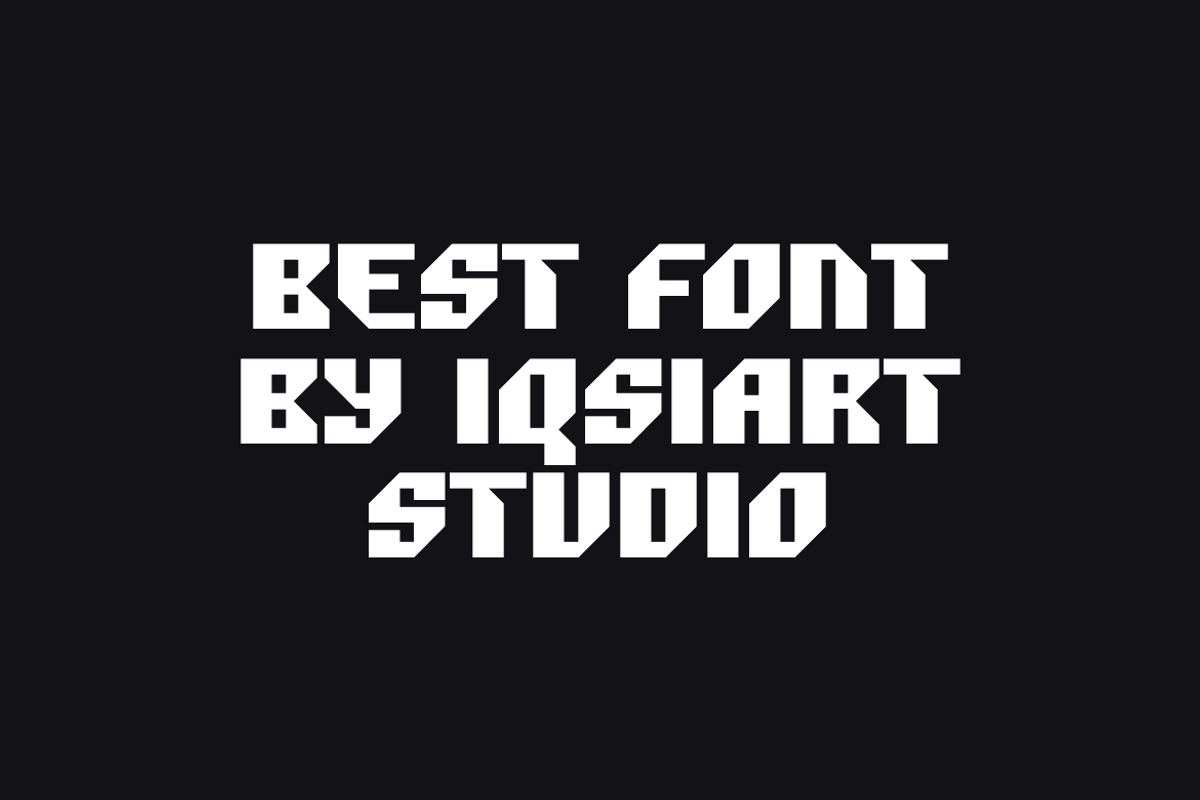 Freley -Gaming Font, a Sans Serif Font by Iqsiart Studio (Photo 5 of 6)