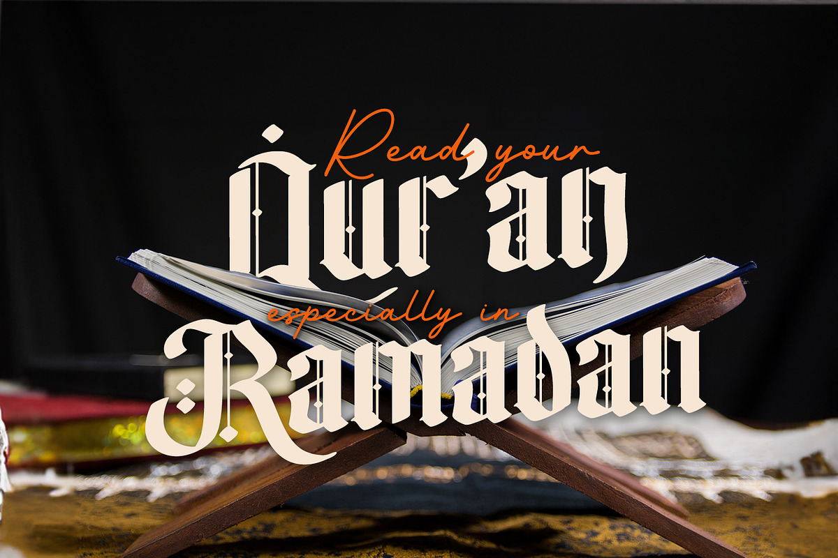 Ramadan Letter, a Symbol Font by Nathatype (Photo 4 of 11)