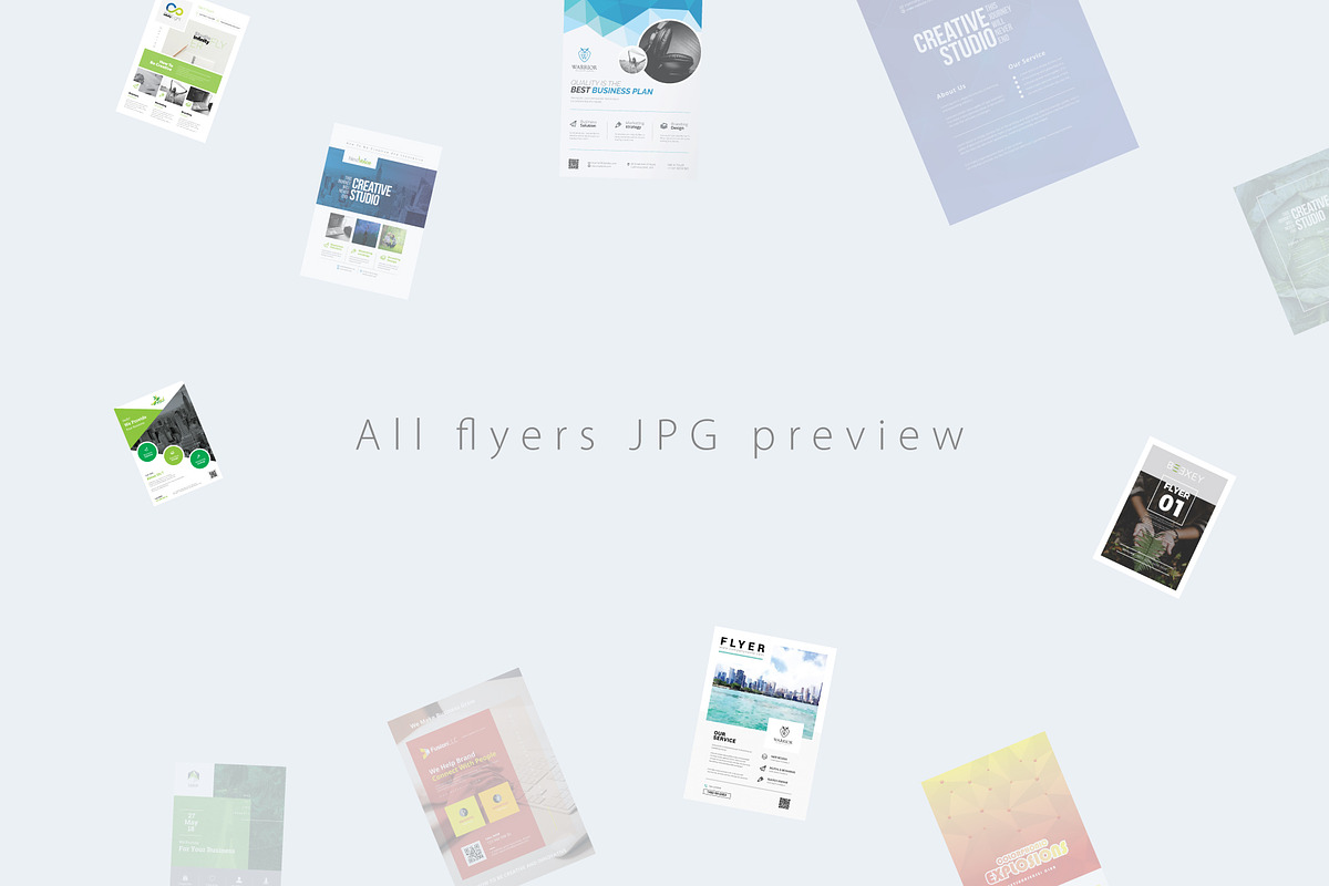 Corporate Business Flyers Bundle, a Flyer Template by GoldenPixelStudio (Photo 3 of 21)