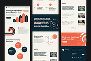 Figma Landing Page Template, a Landing Page Template by zroch design (Thumbnail 9 of 12)