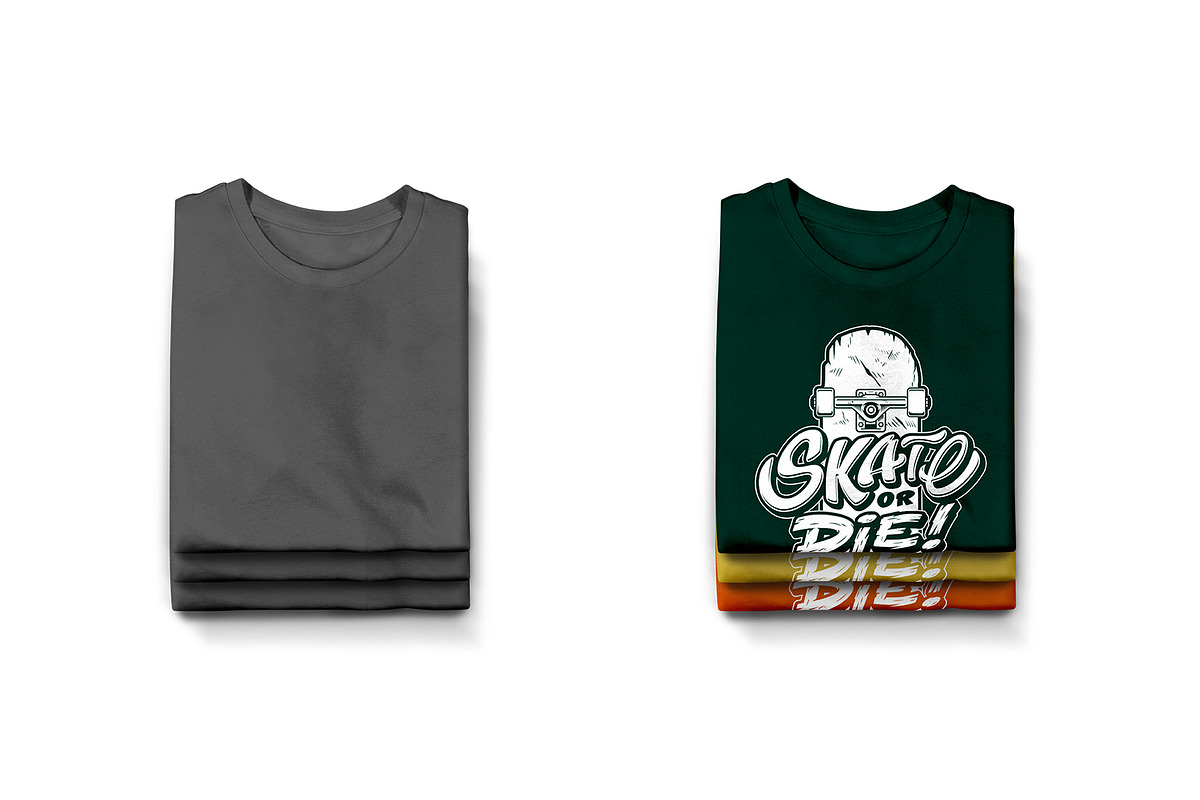 Folded T-Shirt Mockup, a Shirt Mockup by Designbuys (Photo 2 of 3)