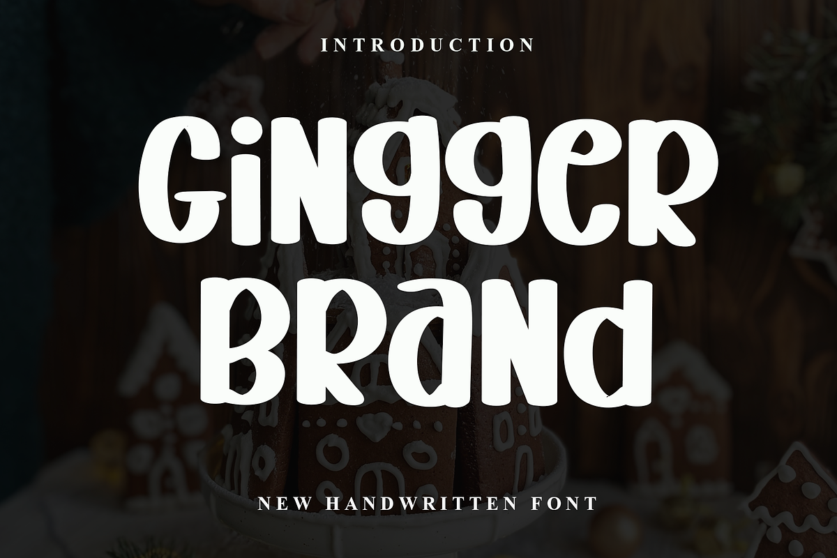 Gingger  Brand, a Sans Serif Font by InermediaSTUDIO (Photo 1 of 8)