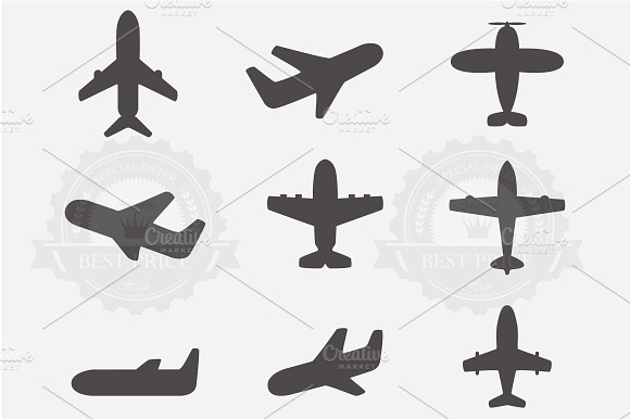 Airplane Icons