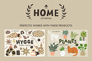 Home. Cozy vector lettering set., an Object Graphic by anna khramtsova (Thumbnail 9 of 10)