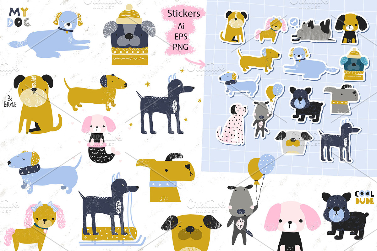 My dog, a Pattern Graphic by Viktoria Siarova (Photo 2 of 7)