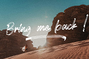 Millionth Dream - Textured Script, a Script Font by Arendxstudio (Thumbnail 4 of 8)