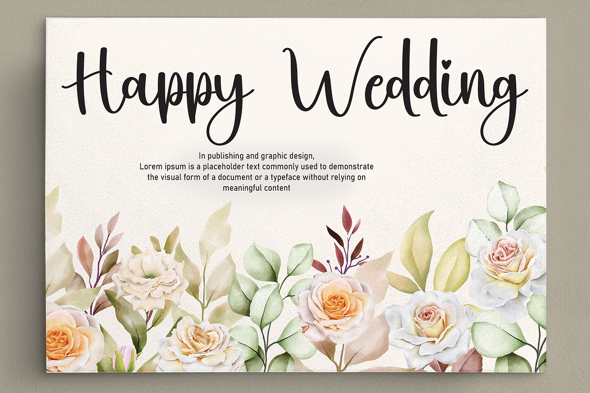 Panda | Script Font, a Script Font by Scratchones (Photo 8 of 8)