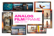 Analog Film Strip Frame Template, a Mockup by DesignerCandies (Thumbnail 1 of 13)
