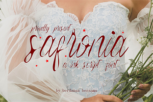 Safronia Ink Scipt Font
