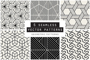 Geometric Seamless Vector Patterns