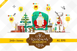 Christmas generator. Version 1.0