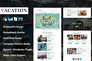 VACATION - Responsive Email Template