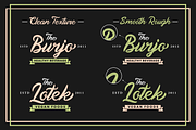 Land Of Laugh -Clean & Rough, a Script Font by Java pep (Thumbnail 16 of 20)