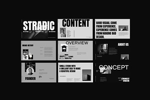 STRADIC - Brand Portfolio Keynote