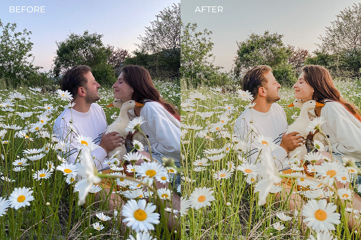 10 COTTAGE CORE LIGHTROOM PRESETS, an Action Add-On by Emma Kate Creative (Photo 8 of 10)