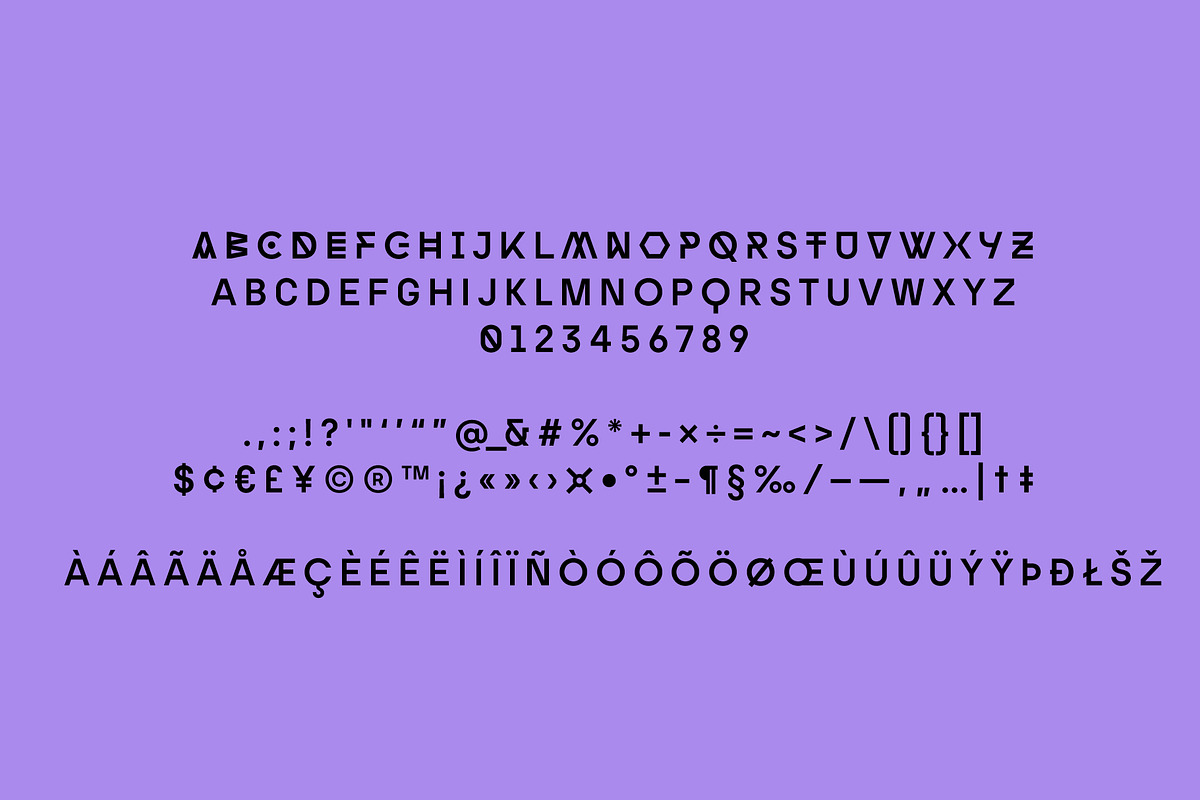 Victory - Futuristic Display Font preview 5