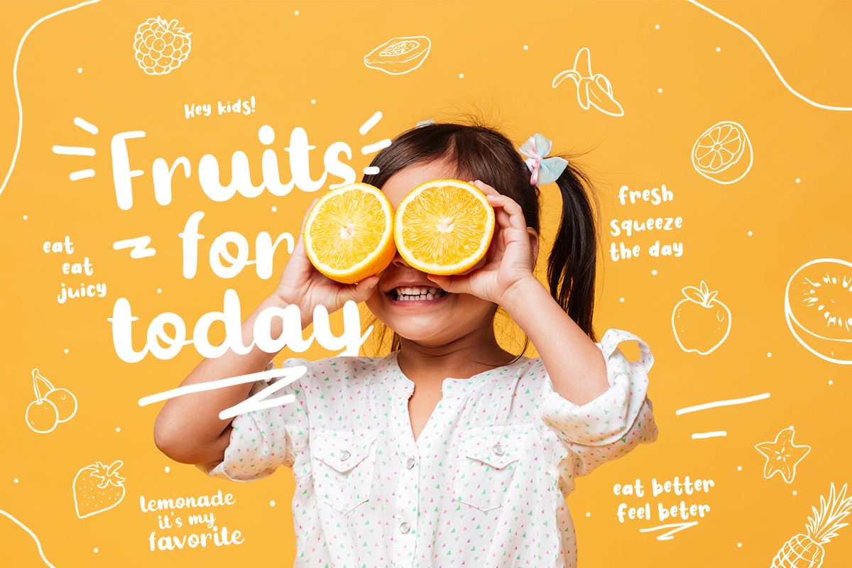 Born to Shine - Cute Baby Font, a Font by LetterJos (Photo 3 of 10)
