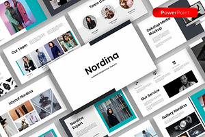 Nordina–Business PowerPoint Template, a Presentation Template by kreatifreya
