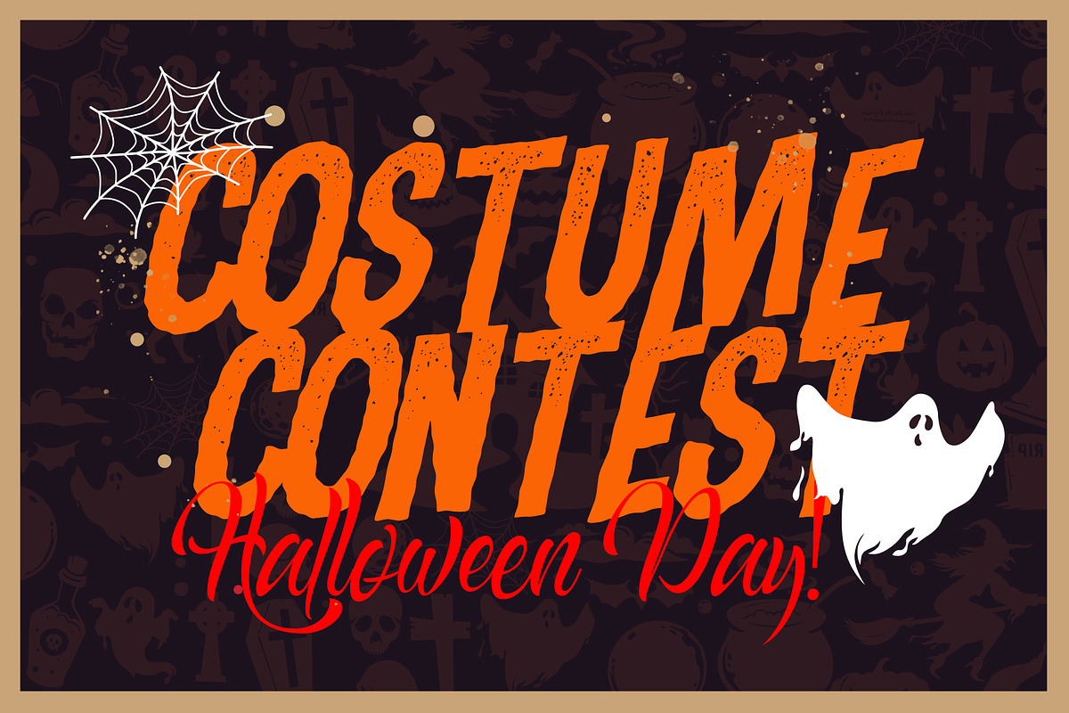 Halloween Party Bundle, a Serif Font by INKSUN™ (Photo 8 of 16)