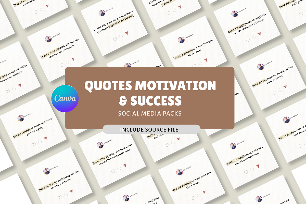 Inspiring Social Media Kits, a Social Media Template by RB Boutique (Photo 5 of 9)