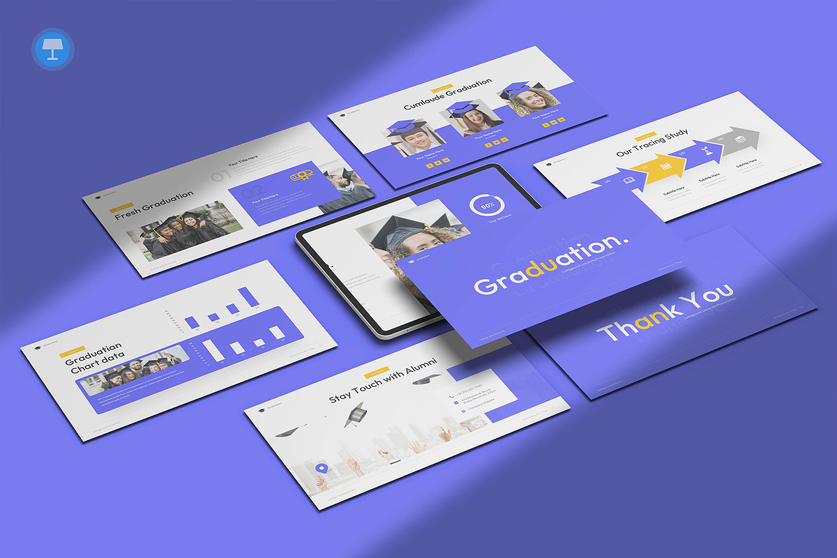 Collage and University Keynote, a Presentation Template by Pixslides (Photo 1 of 4)