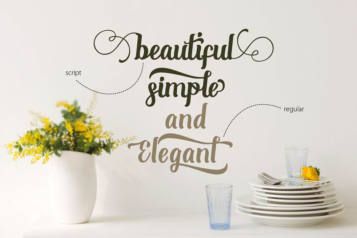 Tynabella Font Duo preview 3