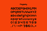 Moganty - Condensed Font, a Sans Serif Font by Iqsiart Studio (Thumbnail 2 of 7)