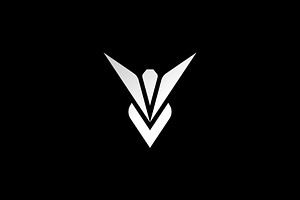 Modern Abstract Flying Bird Logo