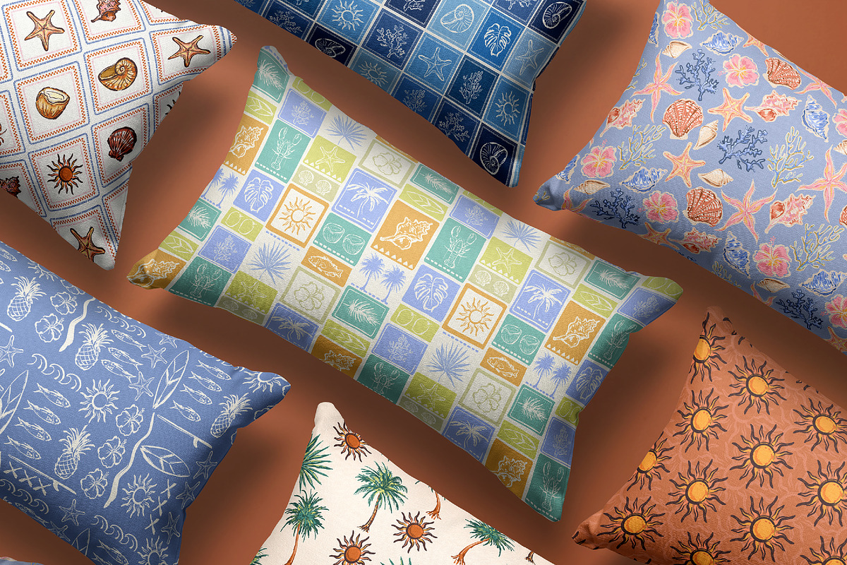 Nostalgic Coastal, a Pattern Graphic by MSNTY STUDIOX (Photo 16 of 36)