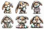 Baby Bunny Clipart, an Illustration by Libby Wishes (Thumbnail 6 of 7)